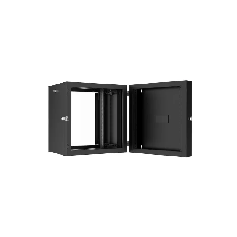 Lanview RWP12U45BL-D racková skriňa 12U nástenný rack čierny