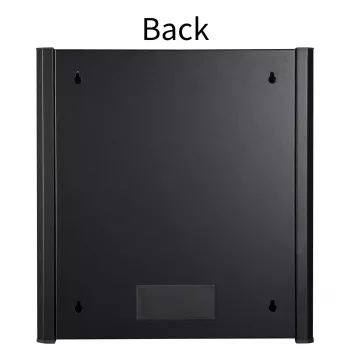 Nástenný rack LOGON RWP12U56BL 12U čierny zámok na kľúč