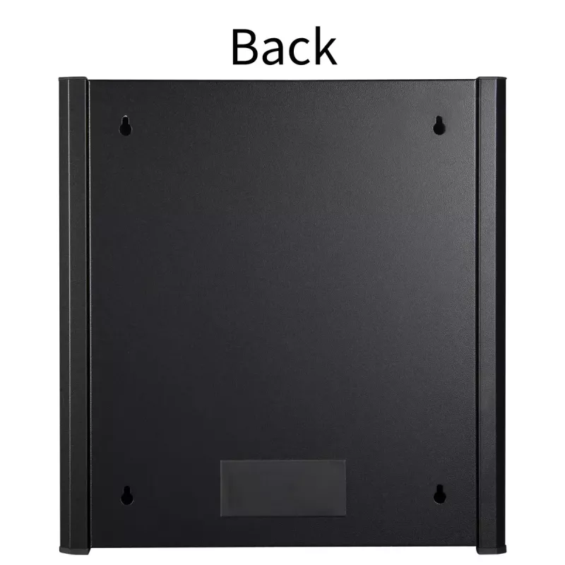 Nástenný rack LOGON RWP12U56BL 12U čierny zámok na kľúč