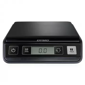 DYMO M2 digitálna zásielková váha | kapacita 2 kg USB poštová váha | kompaktná veľkosť 18,5 cm D x 16,1 cm Š x 4,4 cm V