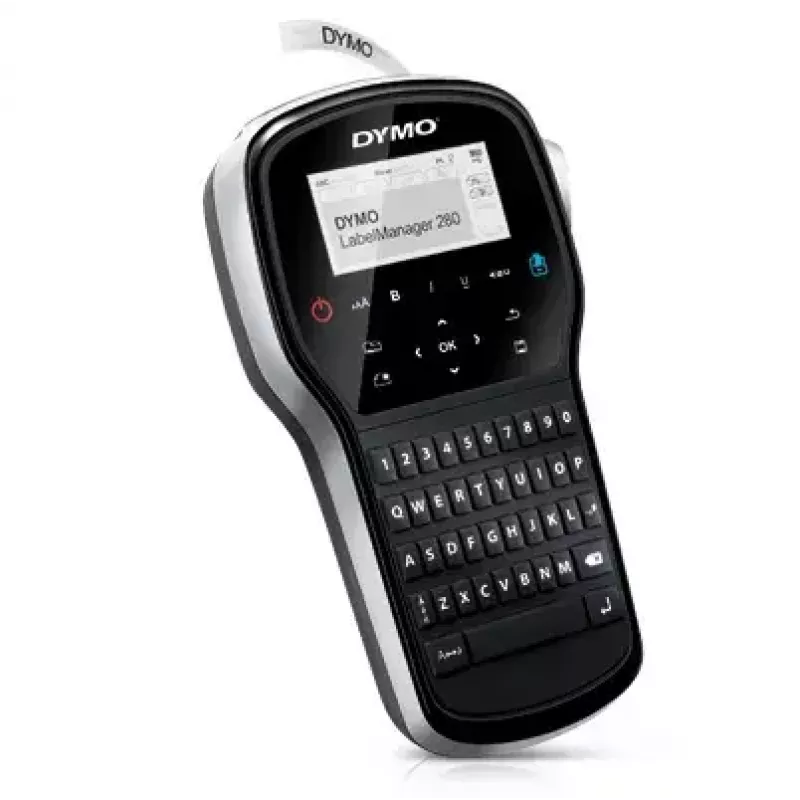 Tlačiareň etikiet Dymo LabelManager 280 — termotransfer, páska D1 6/9/12 mm, nabíjateľná, LCD, QWERTY