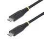 StarTech.com 1 m USB-C nabíjací kábel, robustný a ultra-flexibilný, 240 W (5 A) PD EPR, USB 2.0 kábel na nabíjanie notebooku, USB-IF certifikovaný, odolný USB-C nabíjací kábel