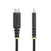 StarTech.com 1 m USB-C nabíjací kábel, robustný a ultra-flexibilný, 240 W (5 A) PD EPR, USB 2.0 kábel na nabíjanie notebooku, USB-IF certifikovaný, odolný USB-C nabíjací kábel