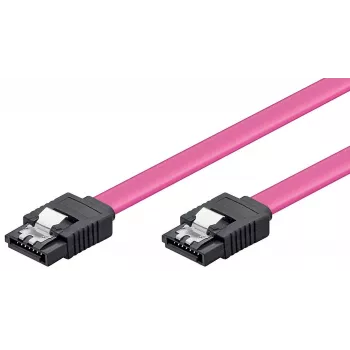 Microconnect SAT15003C SATA kábel 0,3 m SATA 7-pinový fialový