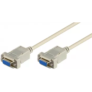 Microconnect SCSENN2 sériový kábel biely 1,8 m DB9 F