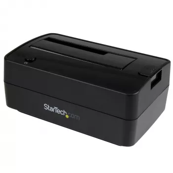 StarTech.com Single Bay USB 3.1 / eSATA to SATA dokovacia stanica pre pevné disky, USB 3.1 (10 Gbit/s) dok pre pevné disky, externá 2.5/3.5 palcová SATA III HDD/SSD dokovacia stanica, Top-Loading pozícia pre pevný disk
