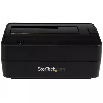 StarTech.com Single Bay USB 3.1 / eSATA to SATA dokovacia stanica pre pevné disky, USB 3.1 (10 Gbit/s) dok pre pevné disky, externá 2.5/3.5 palcová SATA III HDD/SSD dokovacia stanica, Top-Loading pozícia pre pevný disk