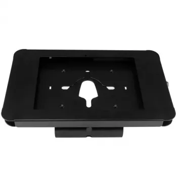 StarTech.com bezpečný držiak tabletu - montáž na stôl alebo stenu, čierna, 24,6 cm (9,7 palca), 9,7 palca iPad, oceľ, 1,3 cm, kľúč