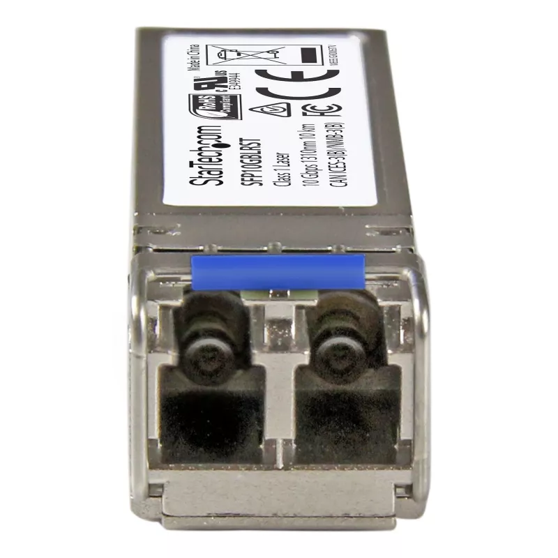 StarTech.com MSA-kompatibilný SFP+ transceiver modul - 10GBASE-LR ~ MSA nešifrovaný SFP+ modul - 10GBASE-LR - 10GbE Singlemode optické vlákno (SMF) optický transceiver - 10GE Gigabit Ethernet SFP+ - LC 10km - 1310nm - DDM