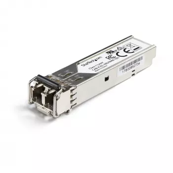 StarTech.com Dell EMC SFP-1G-LX kompatibilný SFP modul – 1000BASE-LX – 1GbE Singlemode optické vlákno SMF optický transceiver – 1GE Gigabit Ethernet SFP – LC 10 km – 1310 nm – DDM