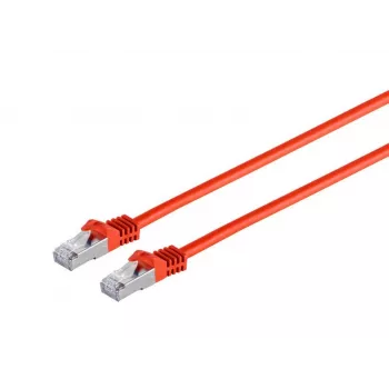 Microconnect SFTP701R sieťový kábel červený 1 m Cat7 S/FTP (S-STP)