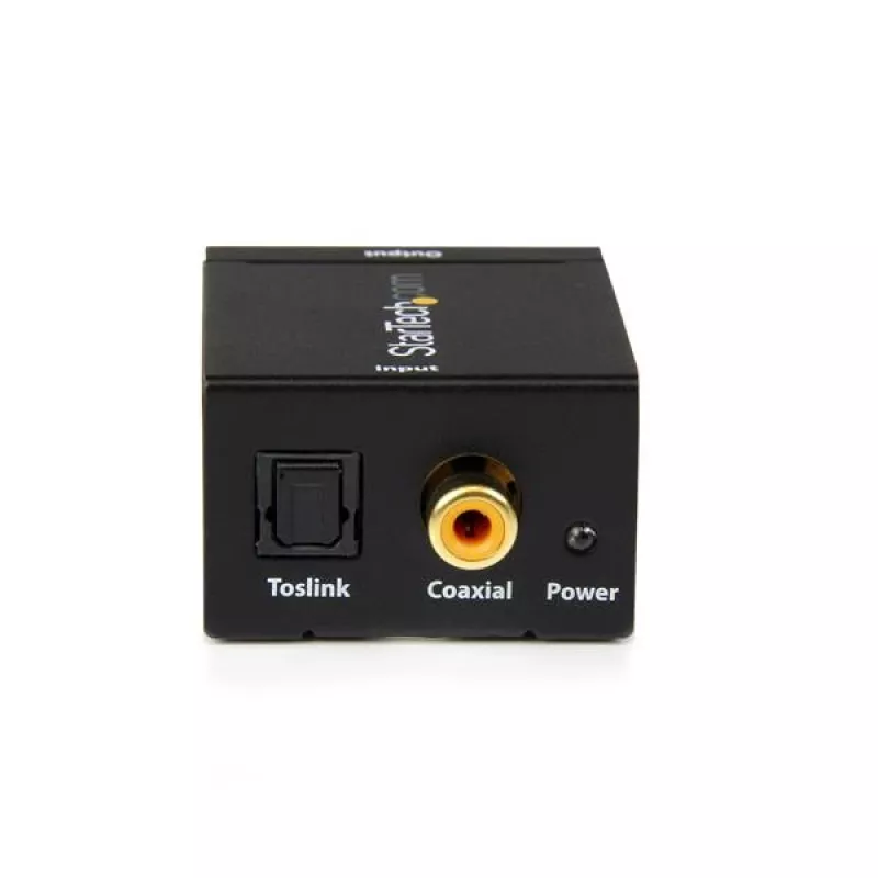 StarTech.com SPDIF digitálny koaxiálny alebo Toslink optický na stereo RCA audio konvertor