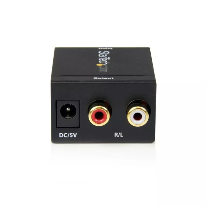 StarTech.com SPDIF digitálny koaxiálny alebo Toslink optický na stereo RCA audio konvertor