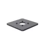 Ergonomic Solutions SpacePole POS 150x150mm základná doska 5mm, POS doska, čierna, kov, 150 mm, 150 mm, 12 mm