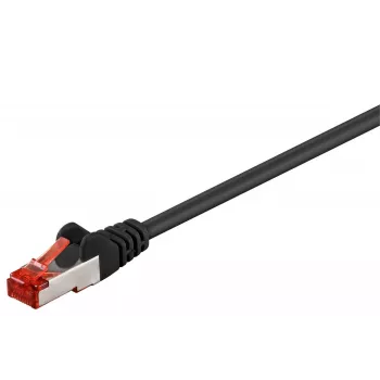 Microconnect SSTP60015S sieťový kábel čierny 0,15 m Cat6 S/FTP (S-STP)