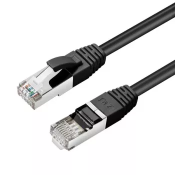 Microconnect SSTP60025S sieťový kábel čierny 0,25 m Cat6 S/FTP (S-STP)