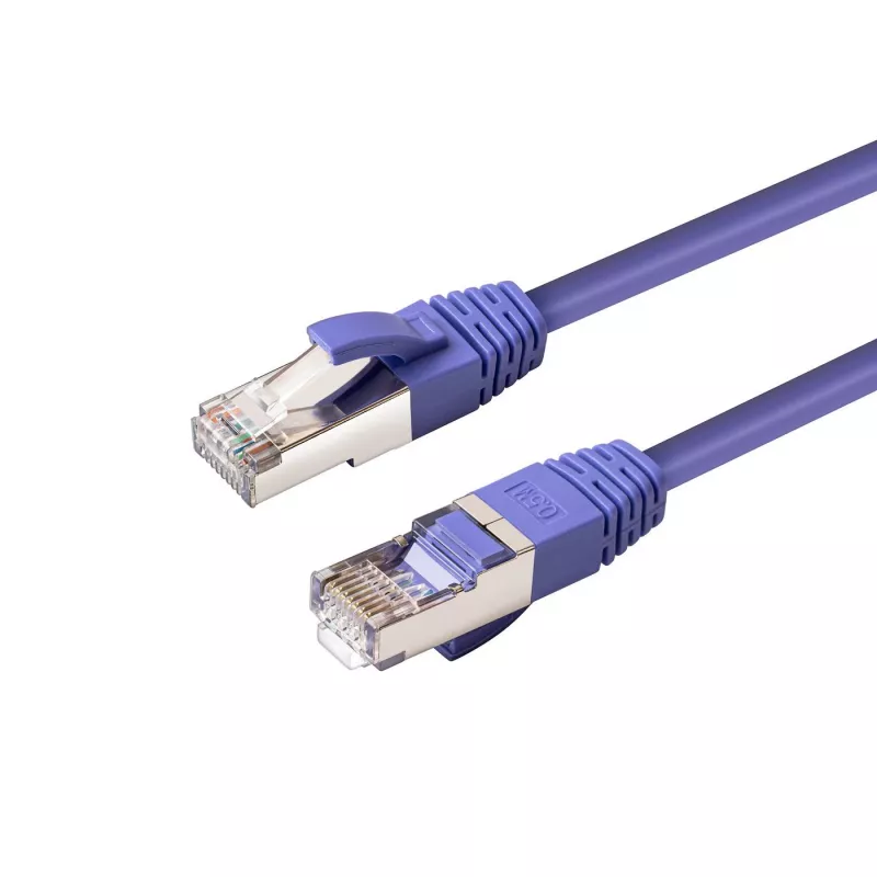 Microconnect SSTP601P sieťový kábel fialový 1 m Cat6 S/FTP (S-STP)