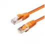 Sieťový kábel Microconnect SSTP607O RJ45 Cat6 7 m oranžový