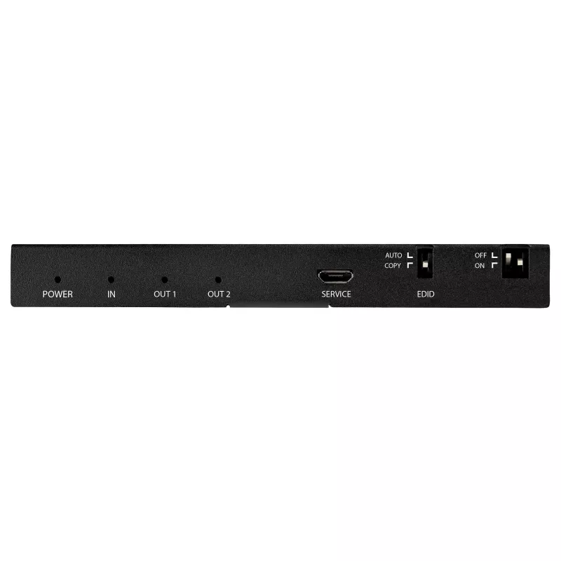 StarTech.com ST122HD20S 2-portový rozdeľovač HDMI (1x2), 4K 60Hz, HDMI 2.0, so škálovačom, HDCP 2.2, emulácia EDID, priestorový zvuk 7.1