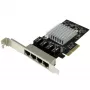 StarTech.com 4-portová Gigabit Ethernet sieťová karta – PCI Express, Intel I350 NIC
