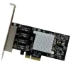 StarTech.com 4-portová Gigabit Ethernet sieťová karta – PCI Express, Intel I350 NIC