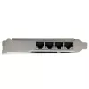 StarTech.com 4-portová Gigabit Ethernet sieťová karta – PCI Express, Intel I350 NIC