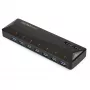 StarTech.com 7-portový USB 3.0 hub plus vyhradené nabíjacie porty - 2 x 2.4A porty~7-portový USB 3.0 hub (5Gbps) plus vyhradené nabíjacie porty - 2 x 2.4A porty