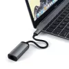 Satechi ST-TCENM adaptér USB-C na Gigabit Ethernet, hliník, vesmírne sivý