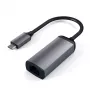 Satechi ST-TCENM adaptér USB-C na Gigabit Ethernet, hliník, vesmírne sivý