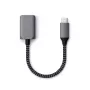 USB kábel Satechi ST-UCATCM USB-C na USB-A, USB 3.2 Gen 1 (5 Gbit/s), sivý