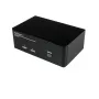 StarTech.com 2-portový Dual DisplayPort USB KVM prepínač s audio a USB 2.0 hubom