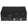StarTech.com 2-portový Dual DisplayPort USB KVM prepínač s audio a USB 2.0 hubom