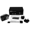 StarTech.com 2-portový Dual DisplayPort USB KVM prepínač s audio a USB 2.0 hubom