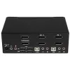 StarTech.com 2-portový DisplayPort Dual-Monitor KVM prepínač – 4K 60Hz