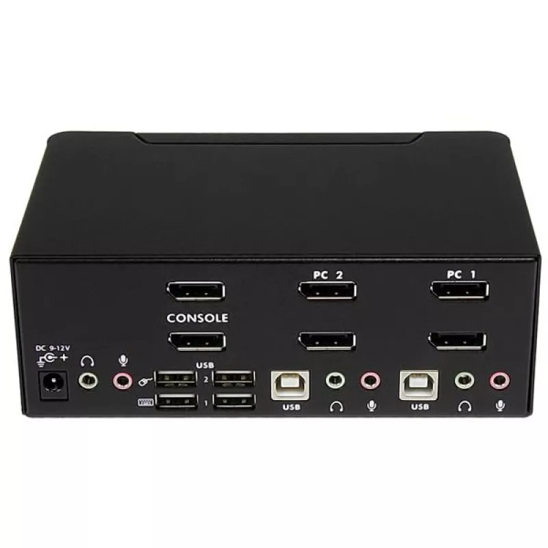 StarTech.com 2-portový DisplayPort Dual-Monitor KVM prepínač – 4K 60Hz