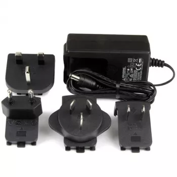 StarTech.com DC napájací zdroj - 9V, 2A, univerzálny, interiér, 100-240 V, 9 V, 0,8 A, 2 A