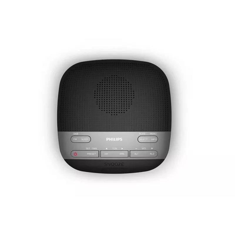 Philips TAR3505/12 rádio hodiny digitálne čierne, sivé