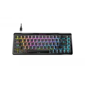 Turtle Beach Vulcan II Mini Air klávesnica Gaming RF Wireless + Bluetooth QWERTZ German čierna