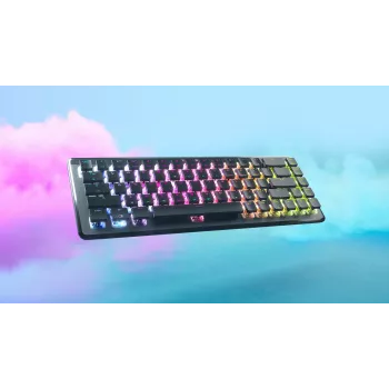 Turtle Beach Vulcan II Mini Air klávesnica Gaming RF Wireless + Bluetooth QWERTZ German čierna