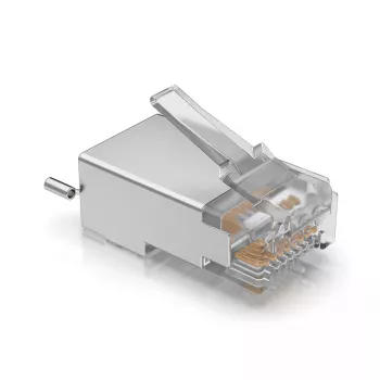 Konektor RJ45 samec Ubiquiti UISP-Connector-SHD Silver 100 ks