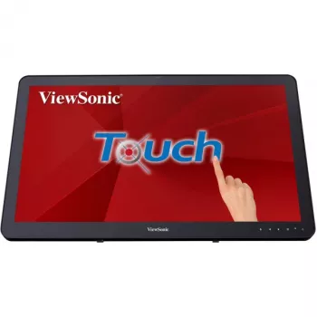 Viewsonic TD2430 počítačový monitor 59,9 cm (23,6 palcov) 1920 x 1080 pixelov Full HD LCD dotykový displej viacpoužívateľský čierna