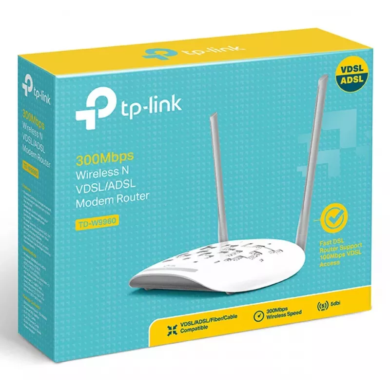 Stolný router TP-Link TD-W9960 Single-Band 2,4 GHz Wi-Fi 4