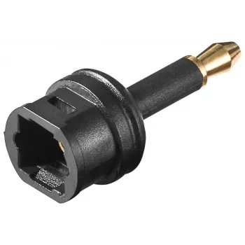 Microconnect TOSLINK-ADAPTER káblový adaptér Toslink 3.5 Toslink mini čierny