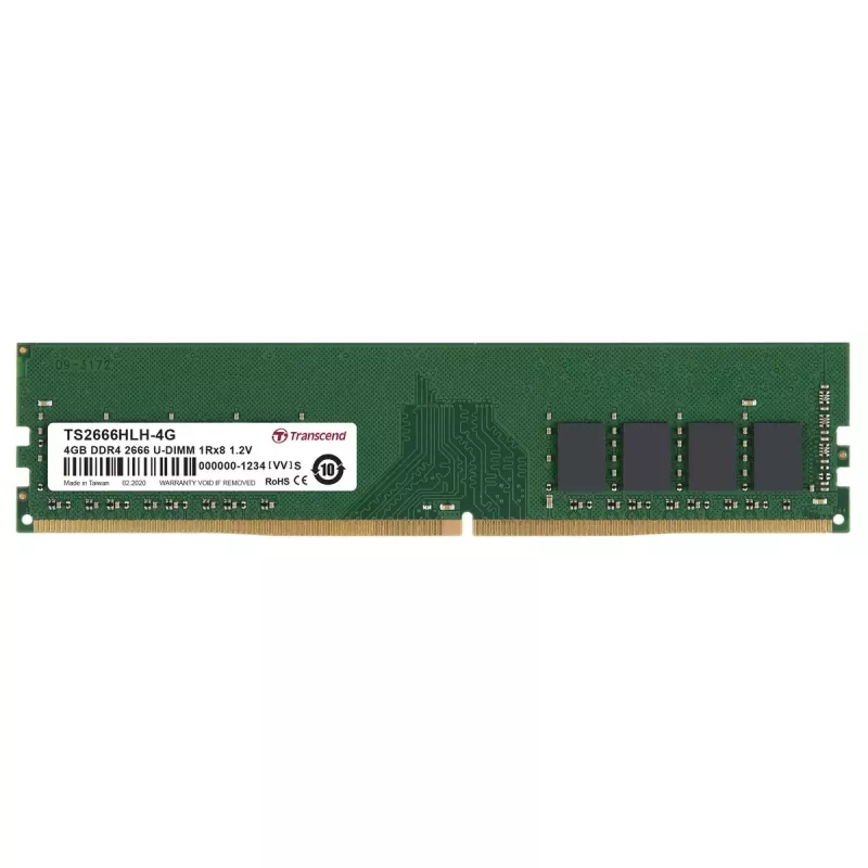Transcend DDR4 – modul – 4 GB – DIMM 288-PIN