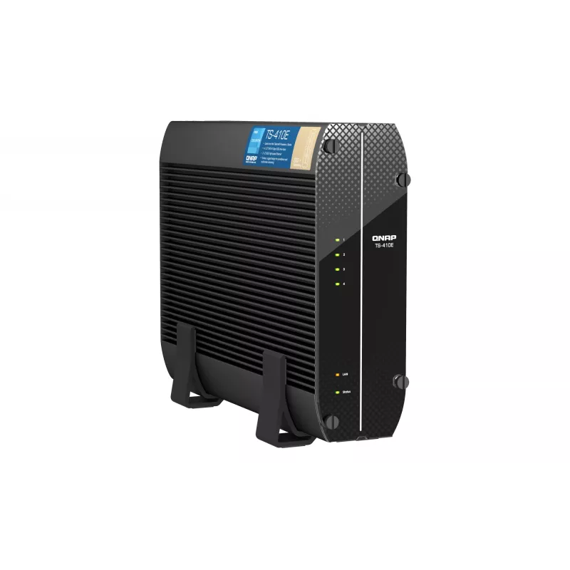 QNAP TS-410E NAS Tower Intel® Celeron® J6412 8 GB 0 TB QNAP QTS čierna