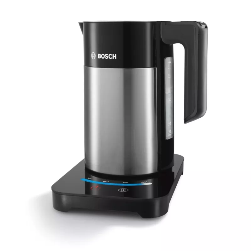 Bosch TWK7203 rýchlovarná kanvica 1,7 L 1850 W čierna, nerez