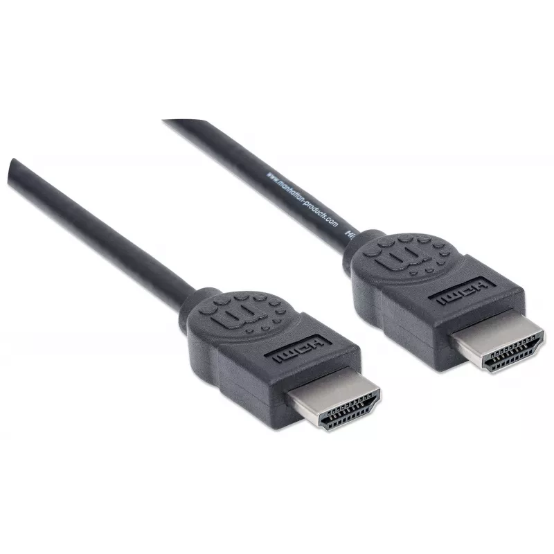 HDMI kábel konektor samec na konektor samec Manhattan HDMM6 4K@30Hz 1,8 m čierny