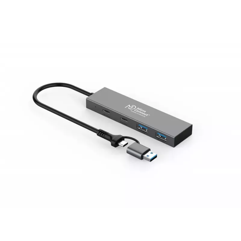 Microconnect UC0066-5G-USB-C-4IN1 rozhranie hub USB-C 4 porty