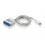 ATEN USB paralelný tlačiarňový kábel UC1284B biely USB Type-A C-36