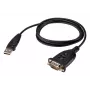 ATEN UC232AF USB Type-A RS-232 čierny 1,2 m kábel